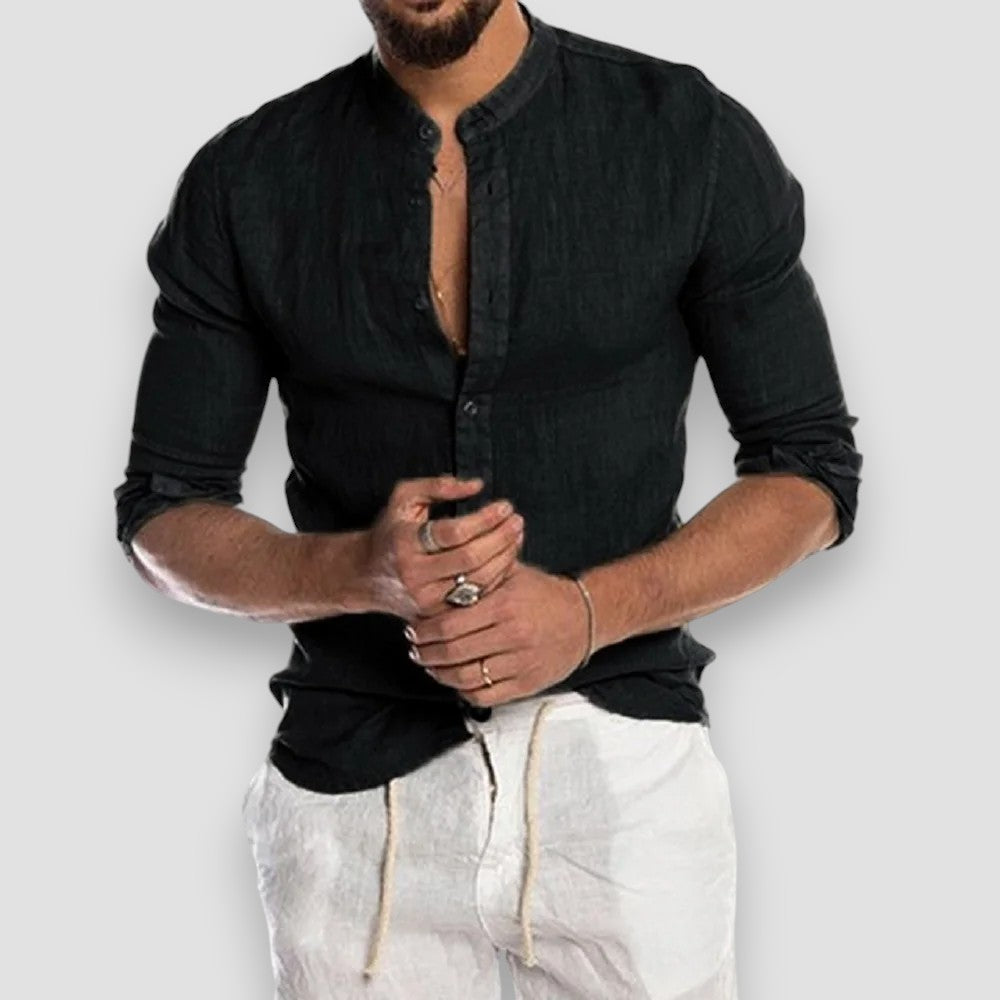 Jan Breathable Linen Shirt