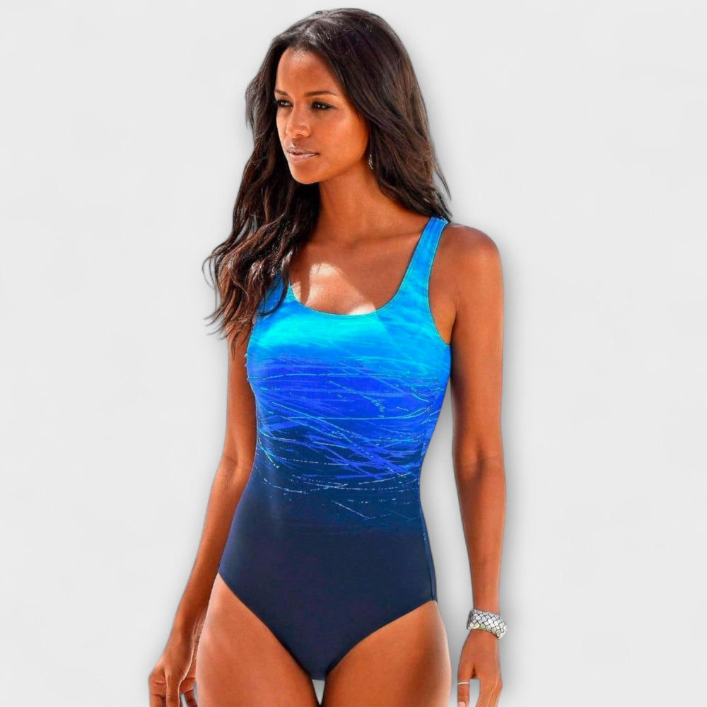 Einteiliger Sportbadeanzug Swimsuit Set
