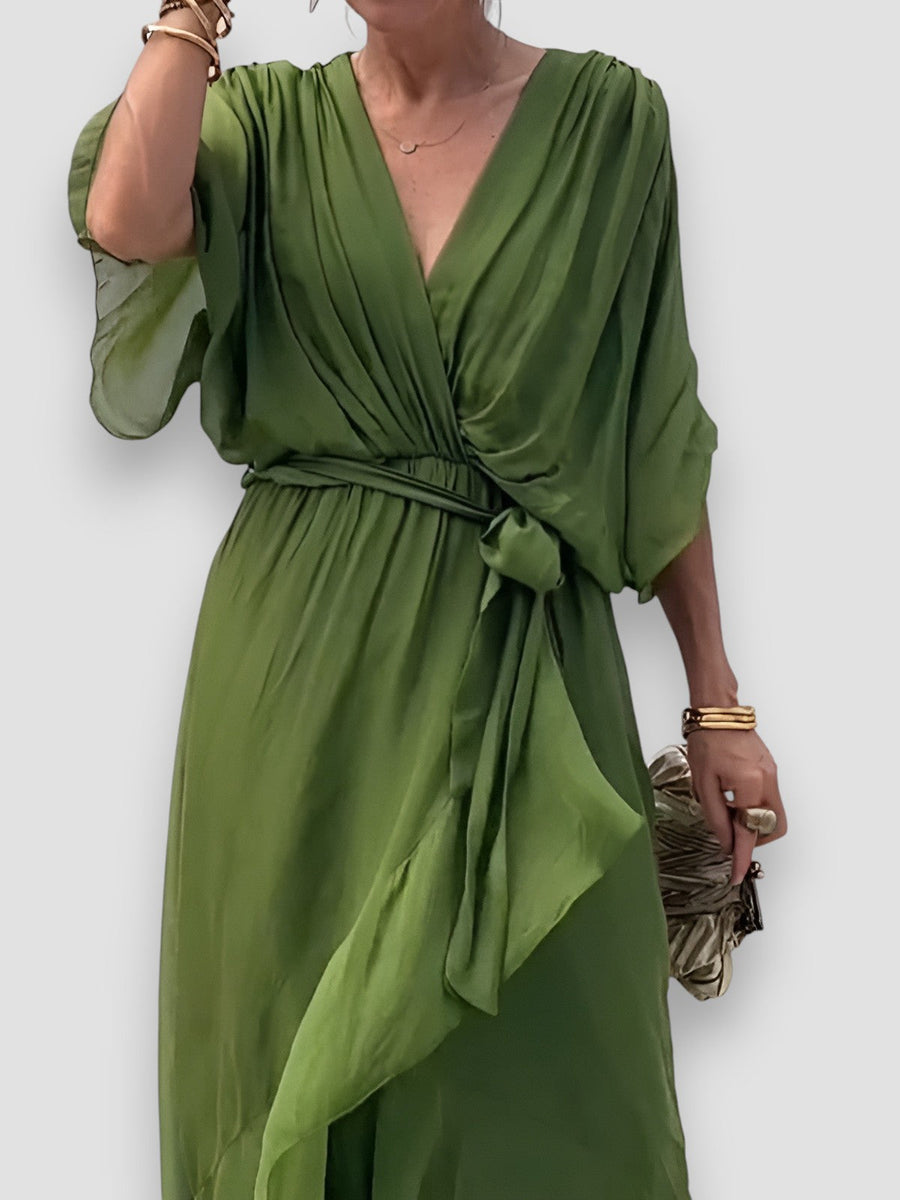 Carmen V-Neck Dress