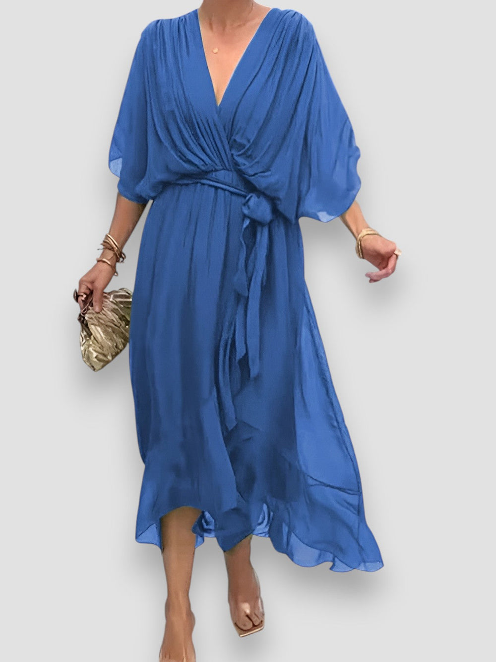 Carmen V-Neck Dress