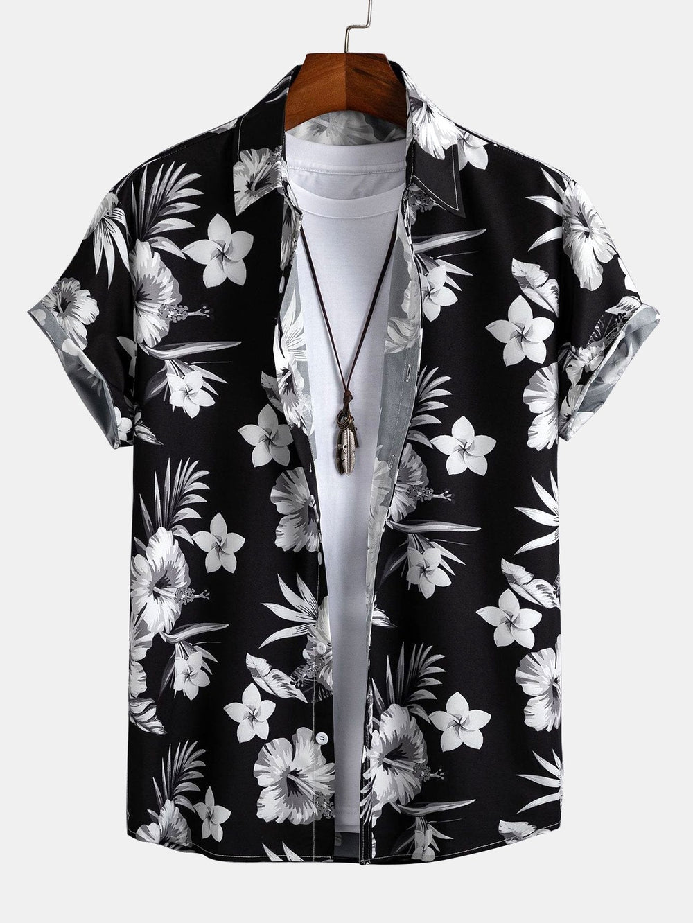 Vito Palm Print Shirt