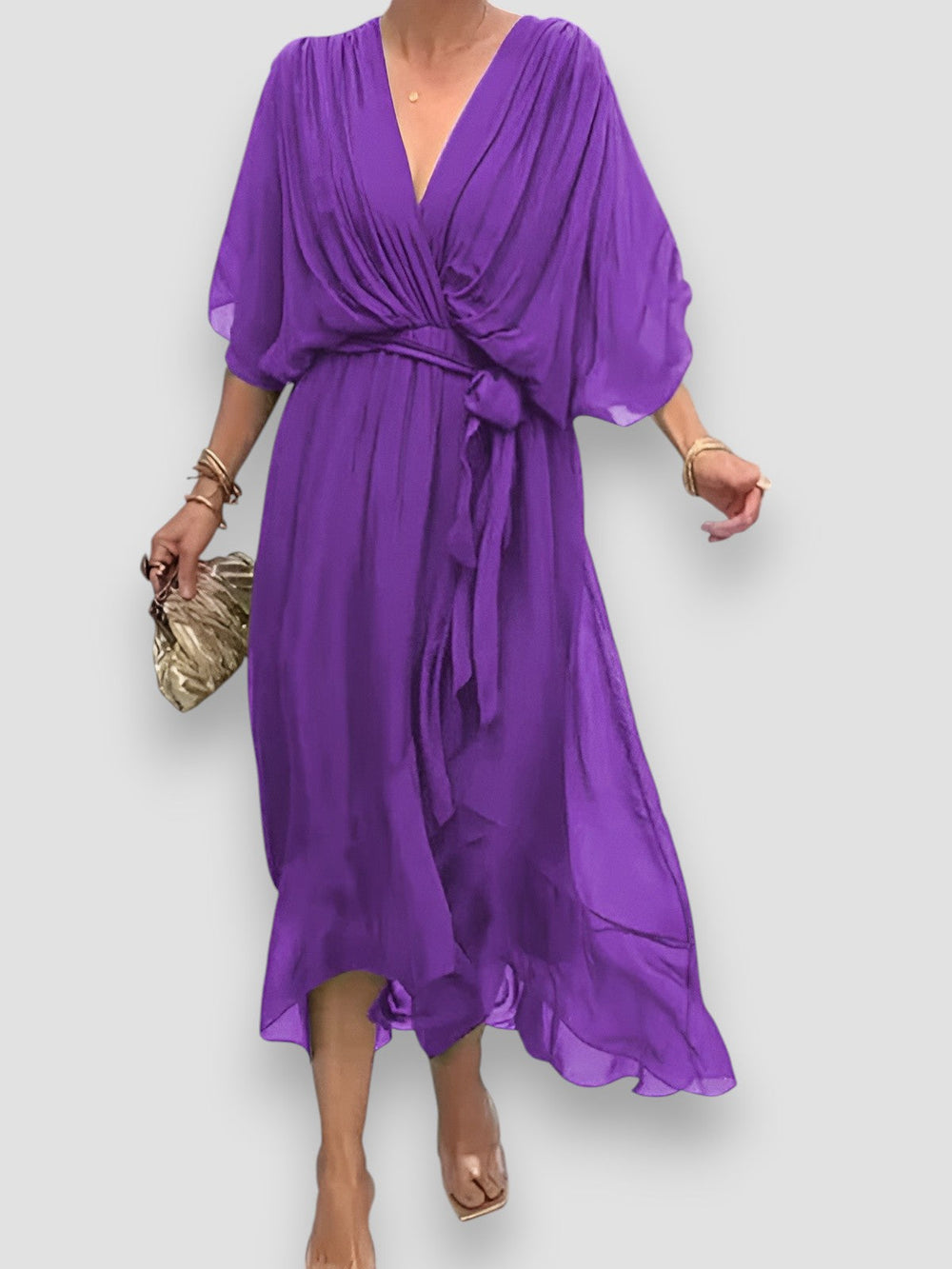 Carmen V-Neck Dress