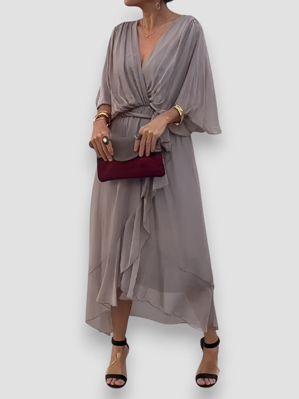 Carmen V-Neck Dress