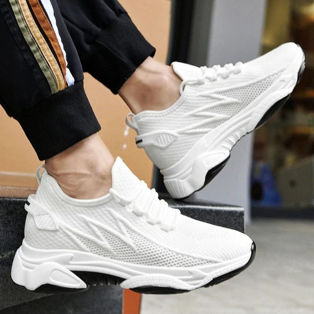 Bastian Rise-Up Mesh Breathable Street Style Sneakers