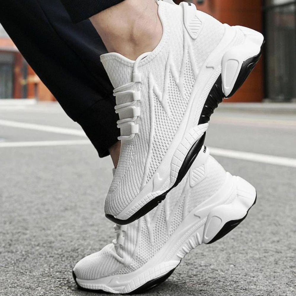 Bastian Rise-Up Mesh Breathable Street Style Sneakers