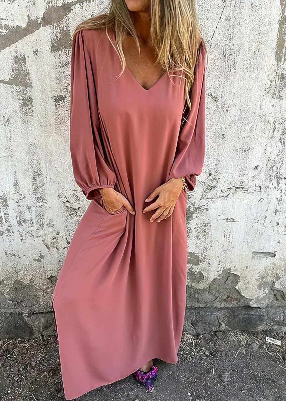 Joyce Boho Dress with Pockets