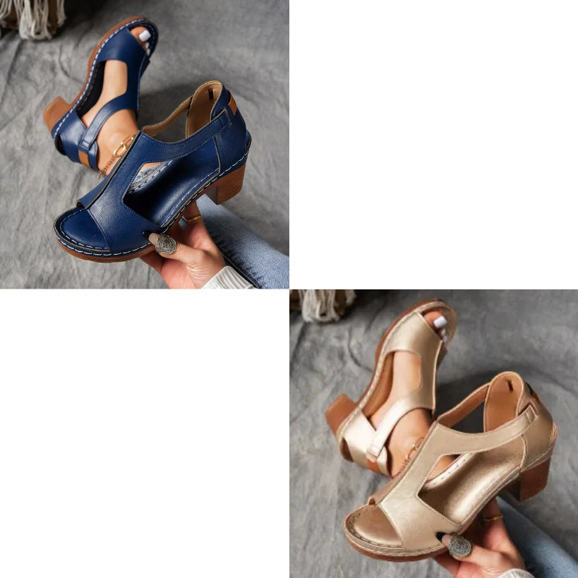 Pennylane Orthopedic Block-Heel Sandal