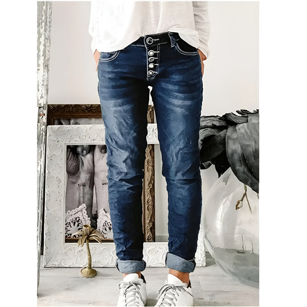 Aisling High-Stretch Form-Fitting Everyday Trousers
