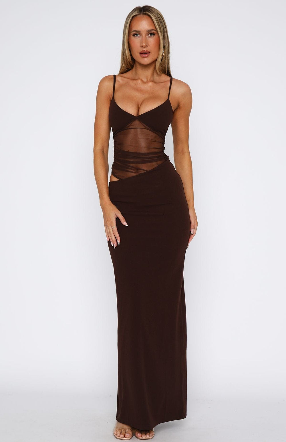 Elayna Flowing Maxi Dress for Timeless Elegance