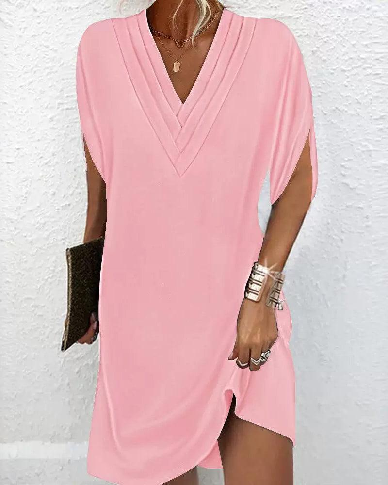 Amélie V-Neck Dress
