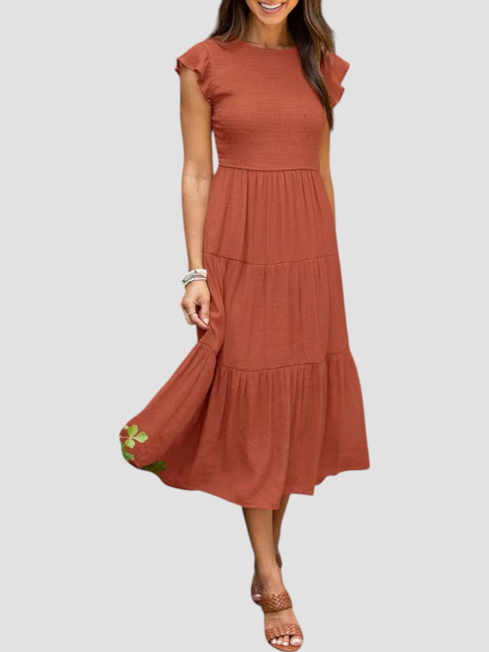 Verena Ruffle Dress