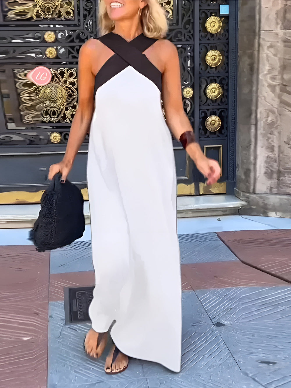 Julietta Twist-Front Dress