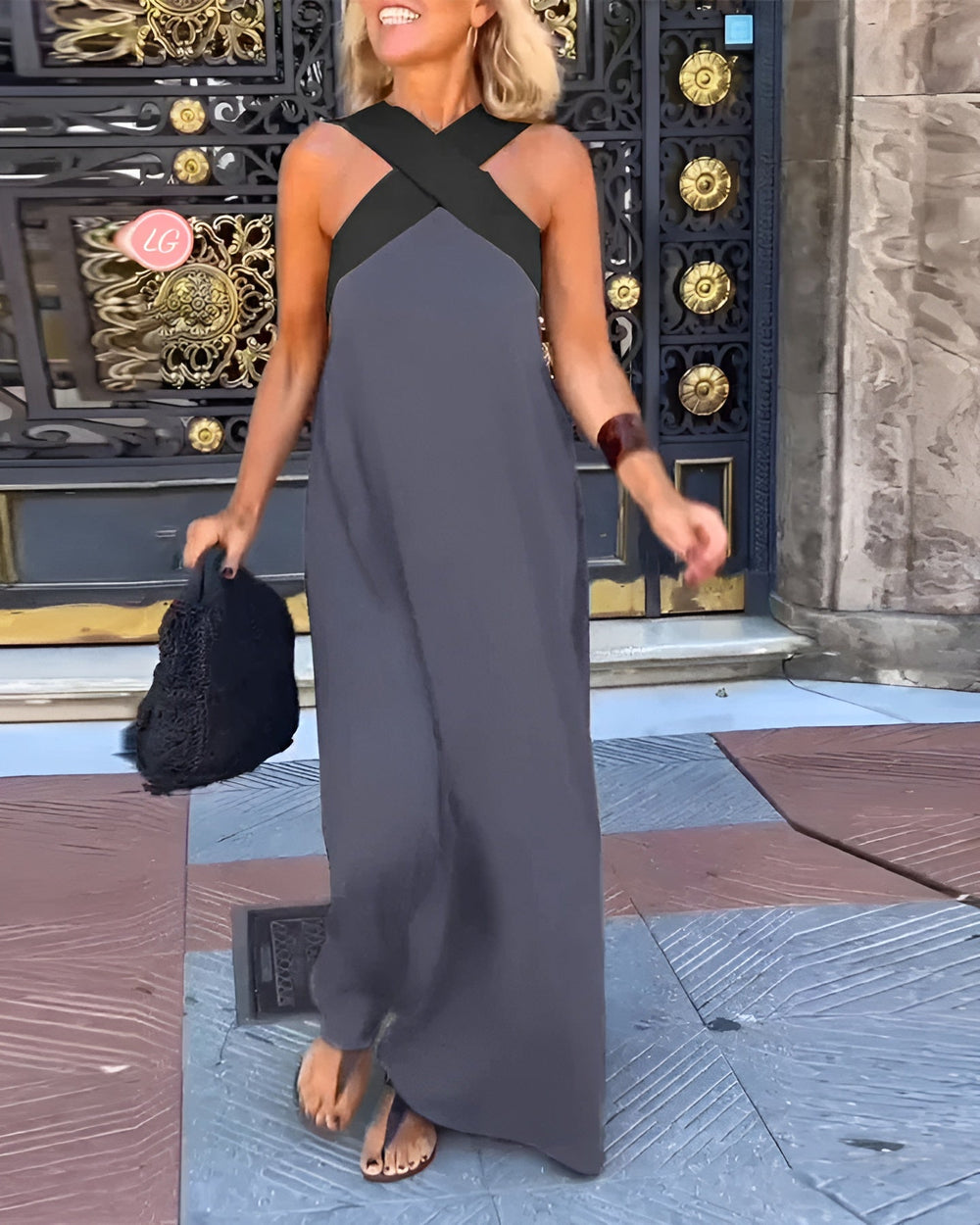 Julietta Twist-Front Dress
