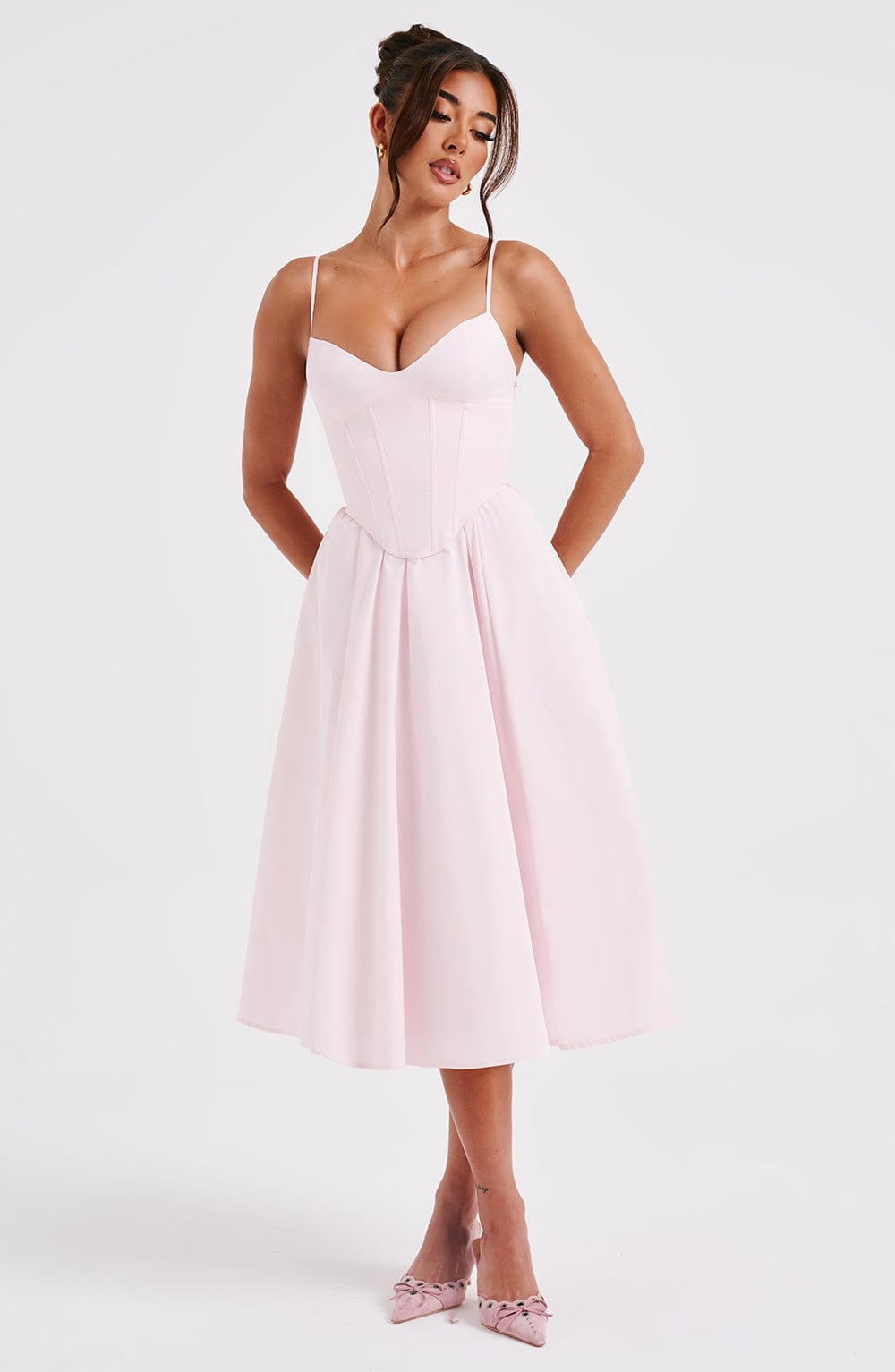 Grace Corset Midikleid