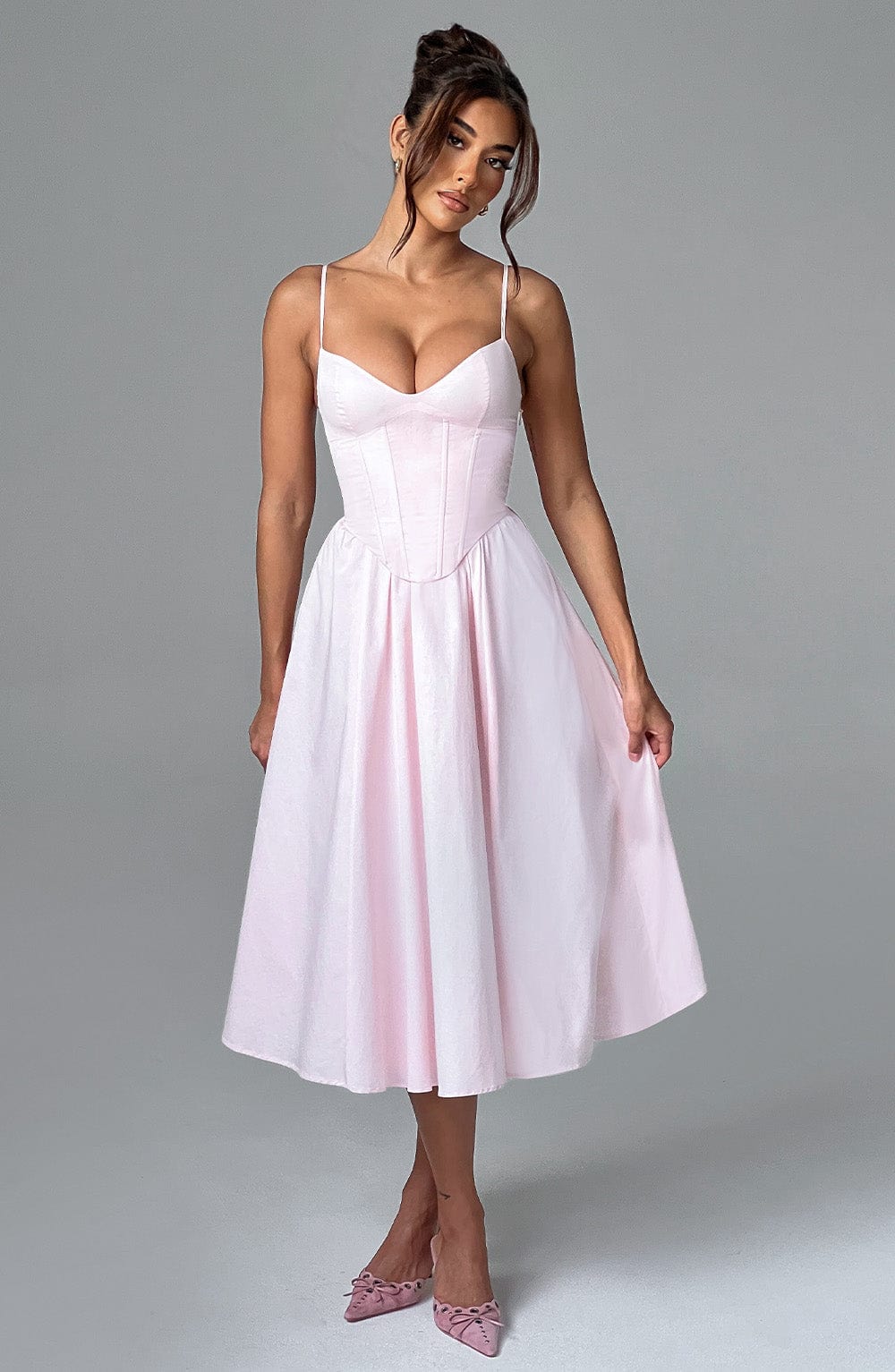 Grace Corset Midikleid