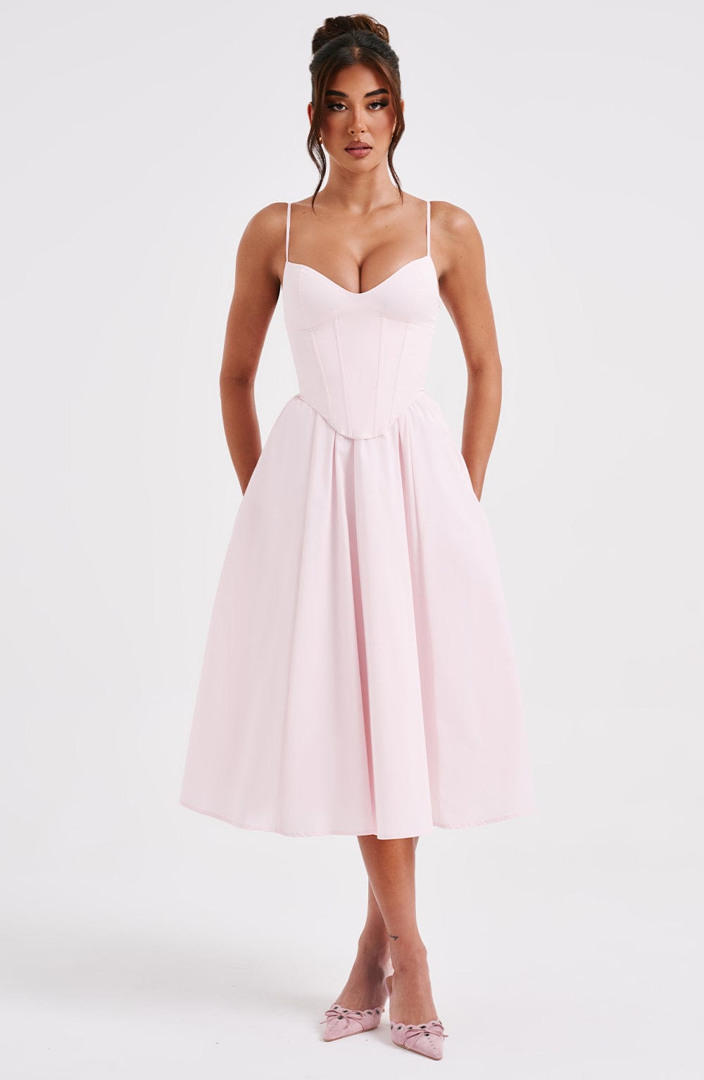 Grace Corset Midikleid