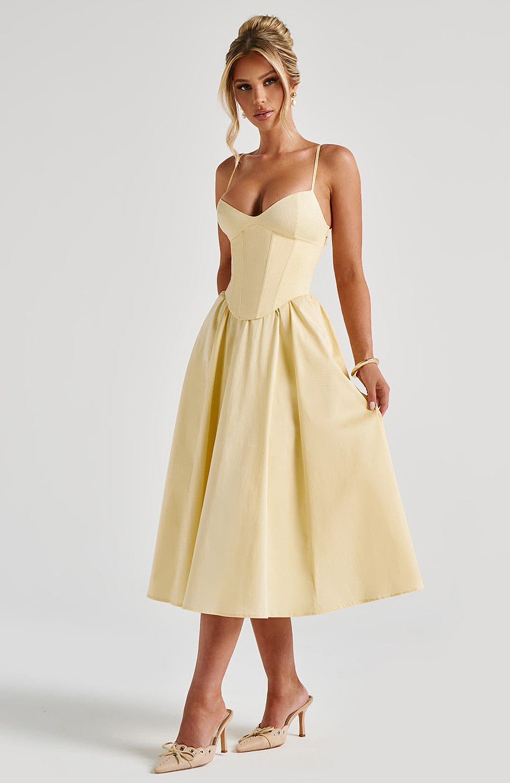 Grace Corset Midikleid