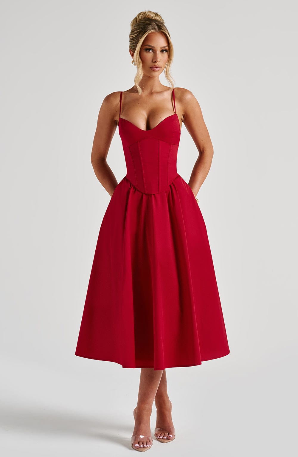 Grace Corset Midikleid