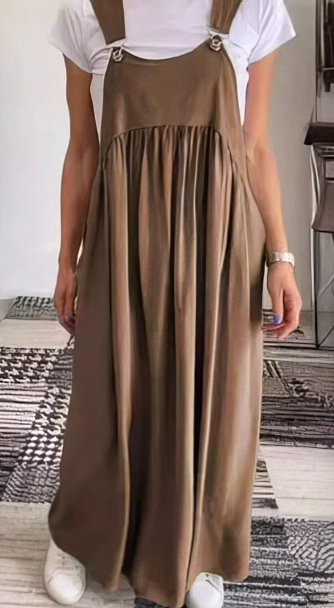 Camille Flowing Sleeveless Casual-Chic Dress