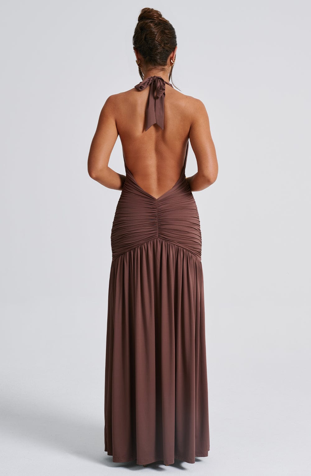 Solene Draped Maxi Dress