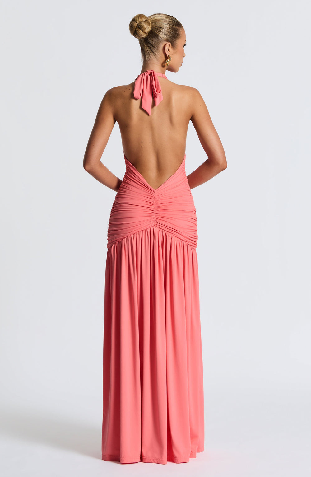 Solene Draped Maxi Dress