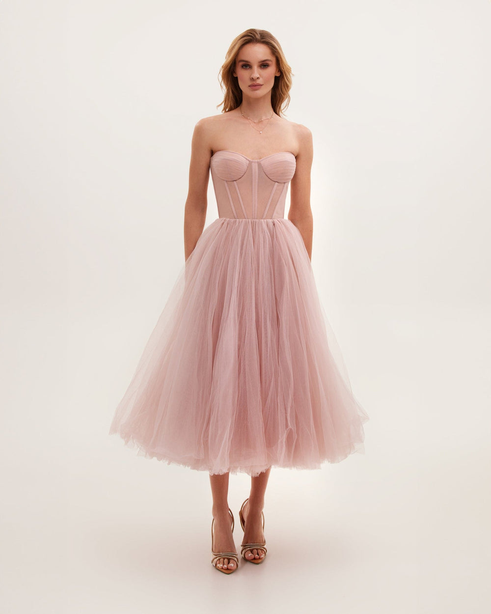 Monica Sculpted Corset Gown