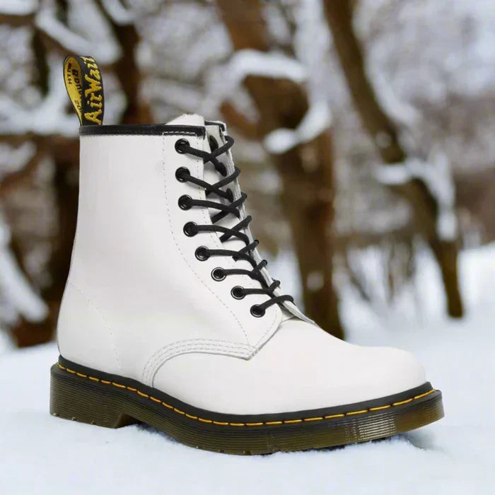 Lucas Faux Leather Flexible Rubber Sole Everyday Boots