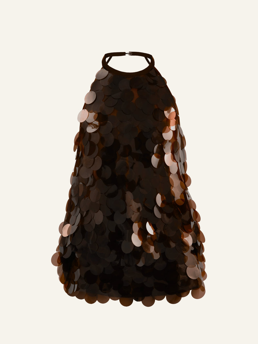 Noxora Sequin Open-Back Mini Dress