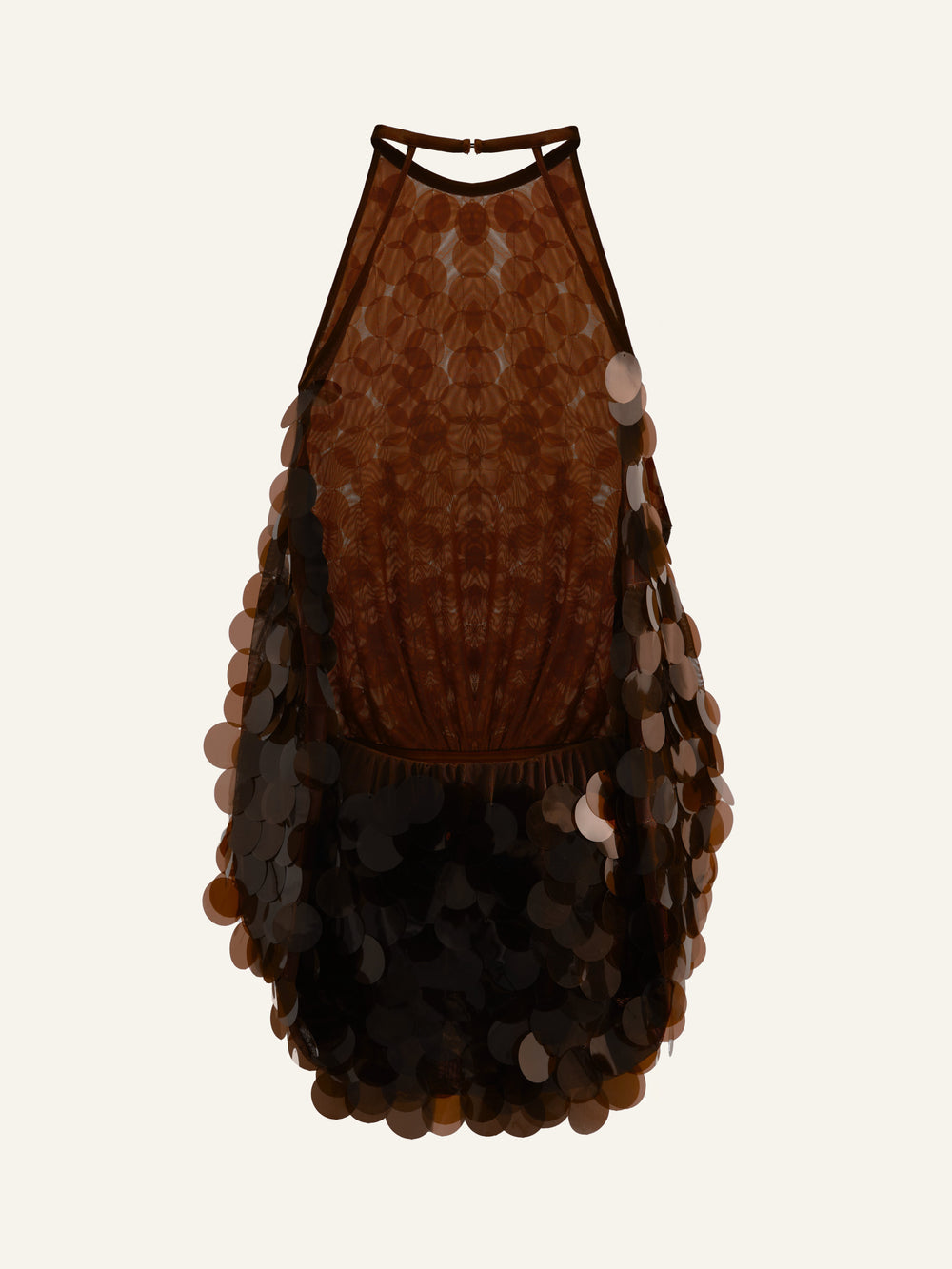 Noxora Sequin Open-Back Mini Dress