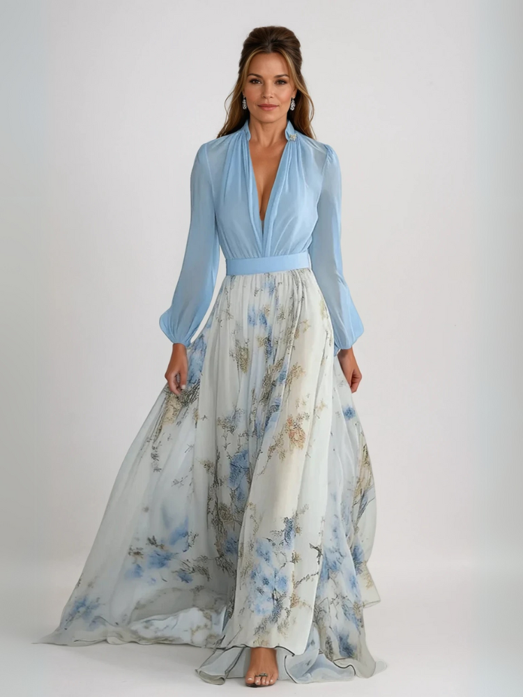 Tilly Floral Print Maxi Dress