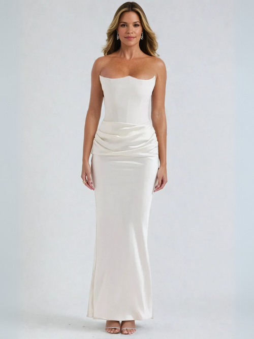 Elena Luxurious Maxi Dress in Premium Soft Fabric