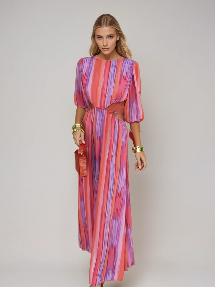 Sabella Elegant Backless Maxi Dress