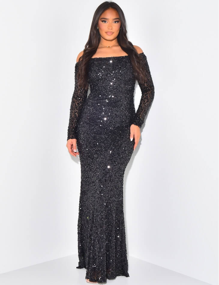 Reyora Sequin Dress