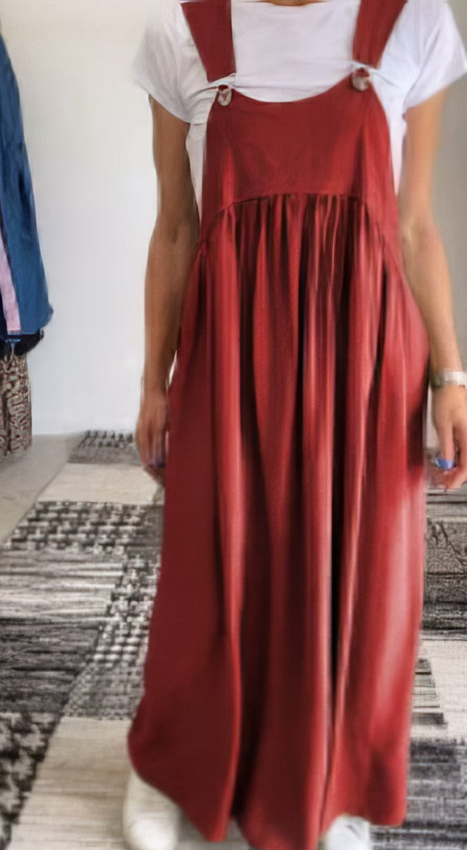 Camille Flowing Sleeveless Casual-Chic Dress