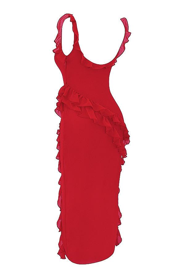Venara High-Slit Dress