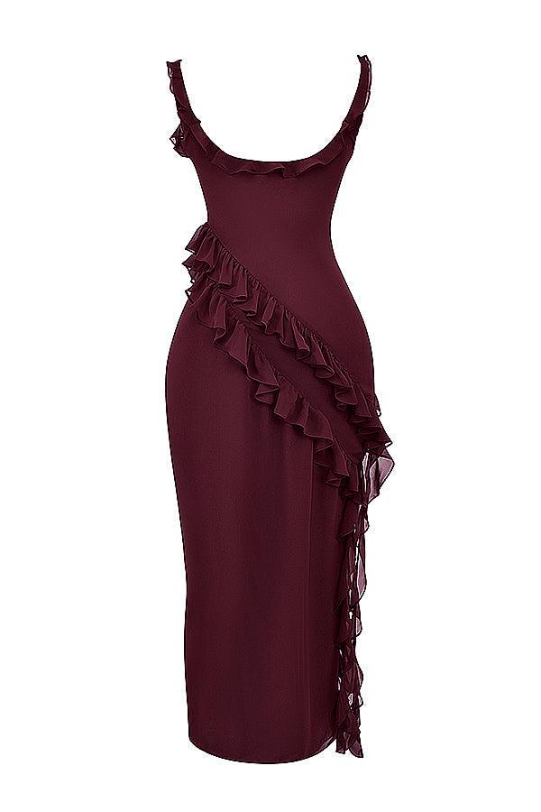 Venara High-Slit Dress