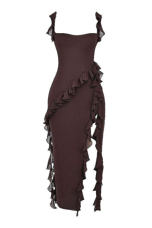 Venara High-Slit Dress