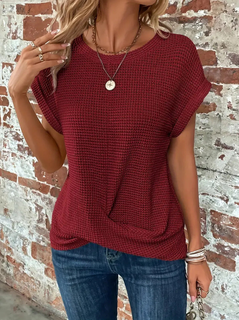 Treasa Soft-Collar Blouse