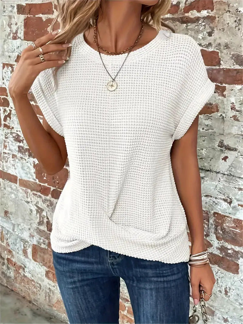 Treasa Soft-Collar Blouse