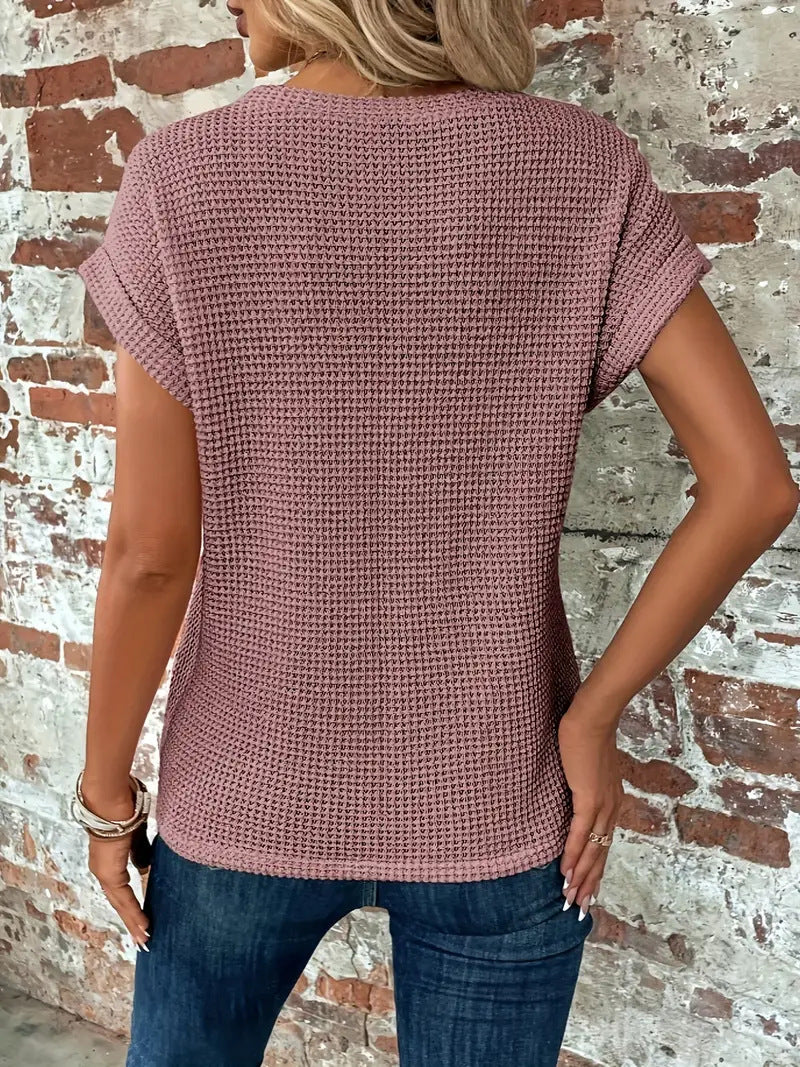 Treasa Soft-Collar Blouse