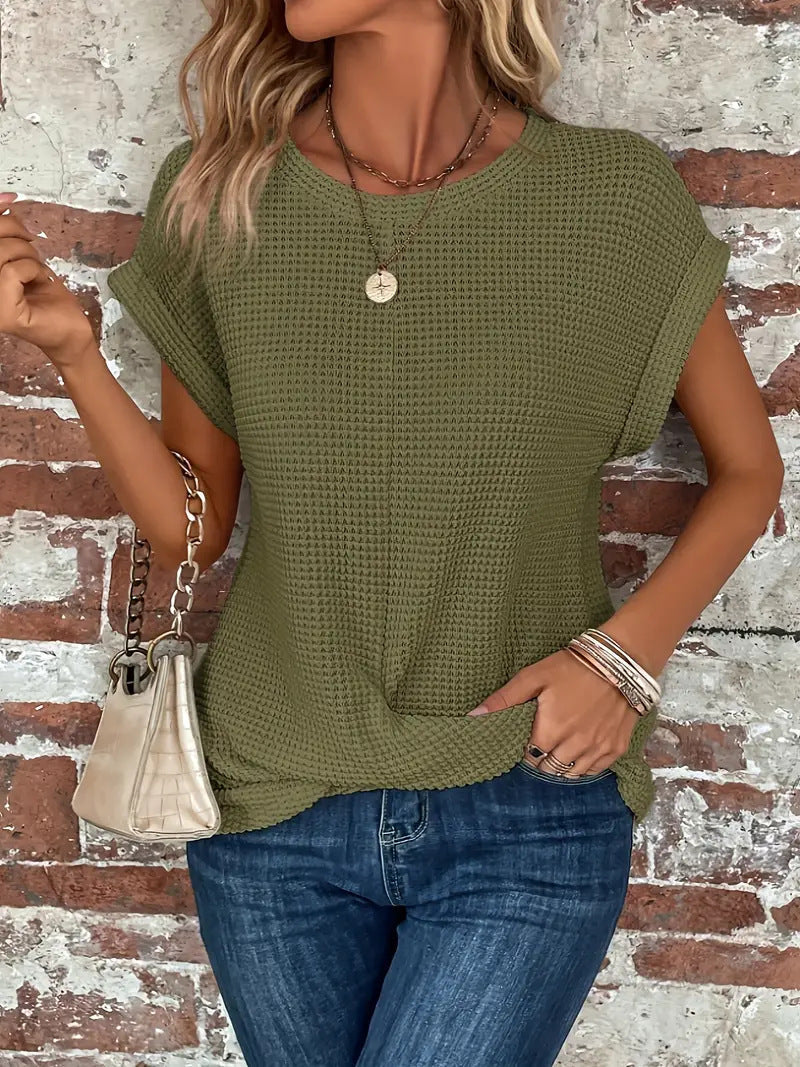 Treasa Soft-Collar Blouse