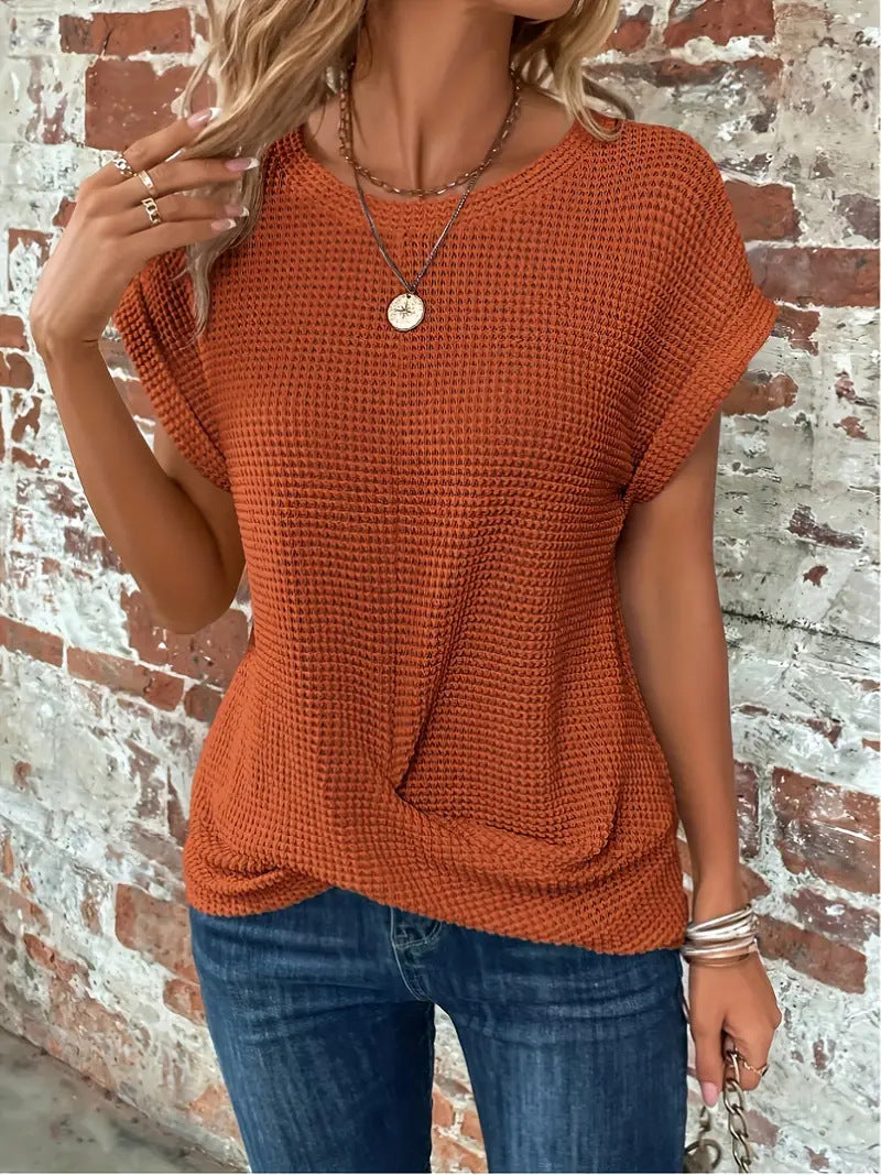 Treasa Soft-Collar Blouse