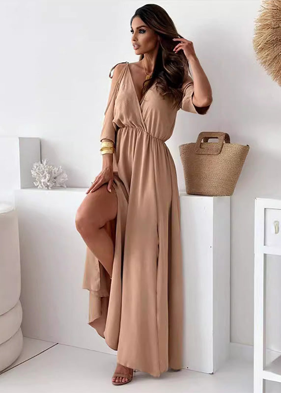 Vilna Side Slit Dress