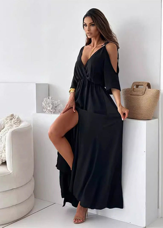 Vilna Side Slit Dress