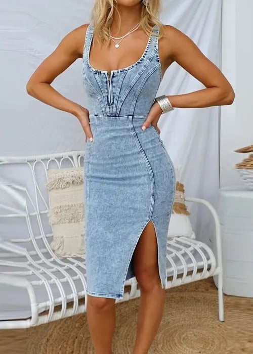 Jacky Denim Dress