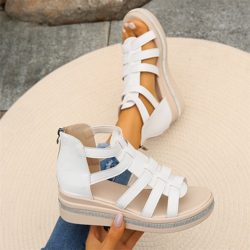 Wedge Rhinestone Wedge Sandal