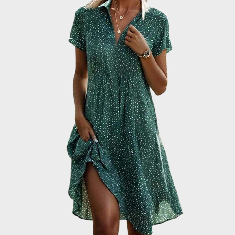 Juliette Printed Mini Dress