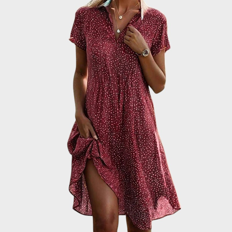 Juliette Printed Mini Dress