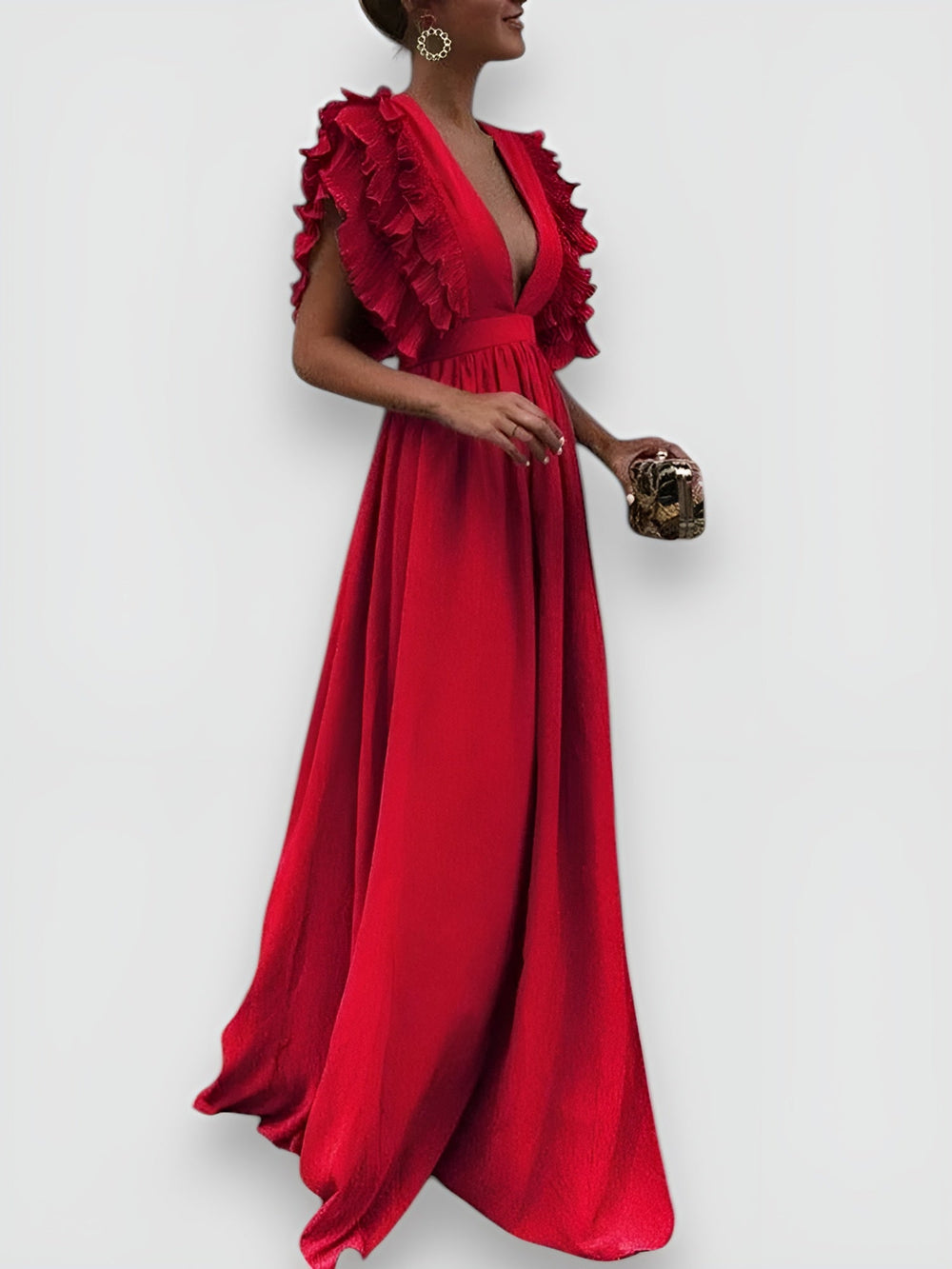 Ginevra V-Neck Dress