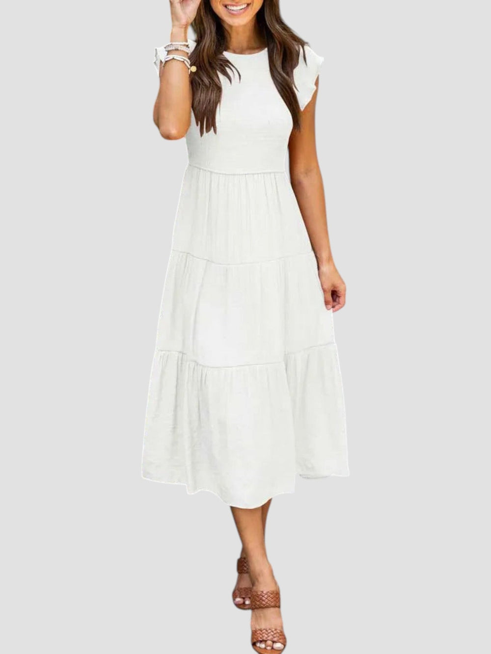 Verena Ruffle Dress